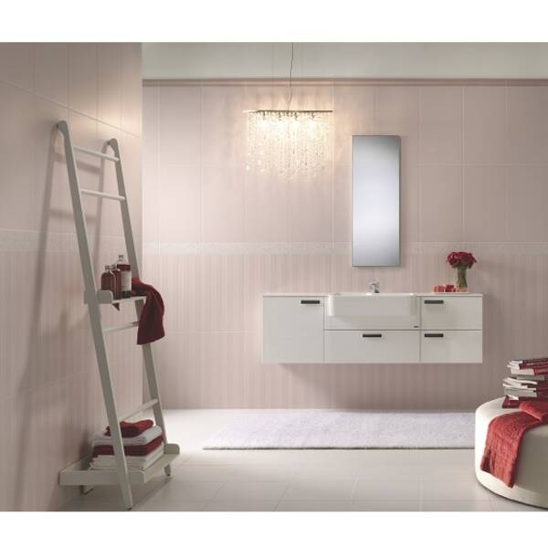 Фриз Ascot Eg50ld Rosa List. Decorato 8х33,3 см, фото 2