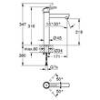 Змішувач для раковини Grohe Concetto 23920001 хром, фото 2