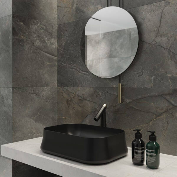 Керамограніт Cerrad Gres Masterstone Graphite Rect. 29,7х119,7 см, фото 2