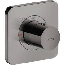 Змішувач прихованого монтажу для душу Axor Citterio E 36702330 з термостатом, полірований чорний хром, фото №1