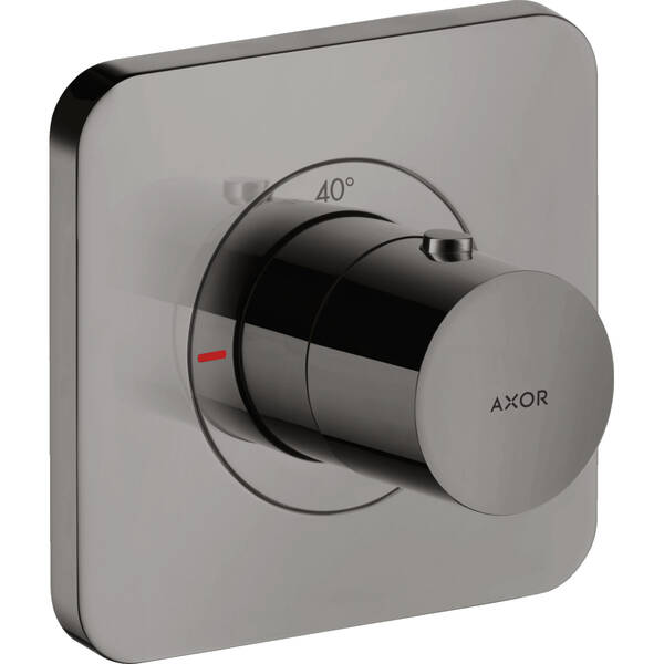 Смеситель скрытого монтажа для душа Axor Citterio E 36702330 с термостатом, полированный черный хром, фото 1