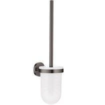 Щітка для унітаза Grohe Essentials 40374A01 з тримачем, графіт темний, фото №1