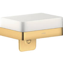 Дозатор для рідкого мила Axor Universal Softsquare 42819950 латунь матовий, фото №1