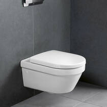 Унитаз подвесной Villeroy&Boch Omnia Architectura 4694HR01 с крышкой 98M9C101 Soft-close, фото №2