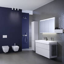 Тумба для раковины Geberit Smyle Square 500.353.00.1 подвесная белый, фото №6
