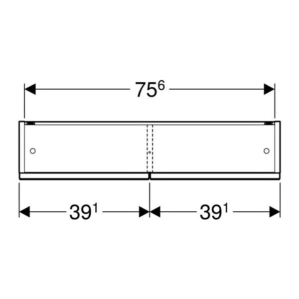Дзеркальна шафа Geberit Selnova Square 501.270.00.1 788х850 мм, фото 2