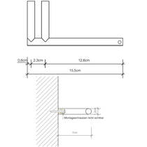 Держатель для туалетной бумаги Decor Walther Mikado MK TPH1 0520216 без крышки, розовое золото полированный, фото №2