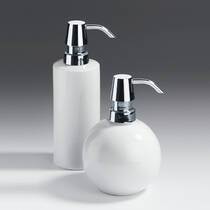 Дозатор для жидкого мыла Decor Walther Porzellan DW 6350 0804952 белый/золото глянцевый, фото №2