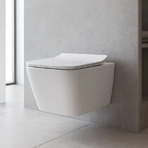 Унітаз підвісний Devit Linea 3040120 безобідковий з сидінням soft-close, фото №4