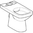 Унітаз підлоговий Geberit Selnova Square 500.152.01.1 Rimfree, фото 2
