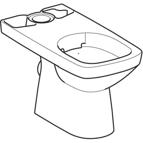 Унітаз підлоговий Geberit Selnova Square 500.152.01.1 Rimfree, фото 2