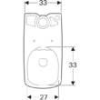 Унітаз підлоговий Geberit Selnova Square 500.152.01.1 Rimfree, фото 3