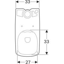 Унитаз напольный Geberit Selnova Square 500.152.01.1 Rimfree, фото №3