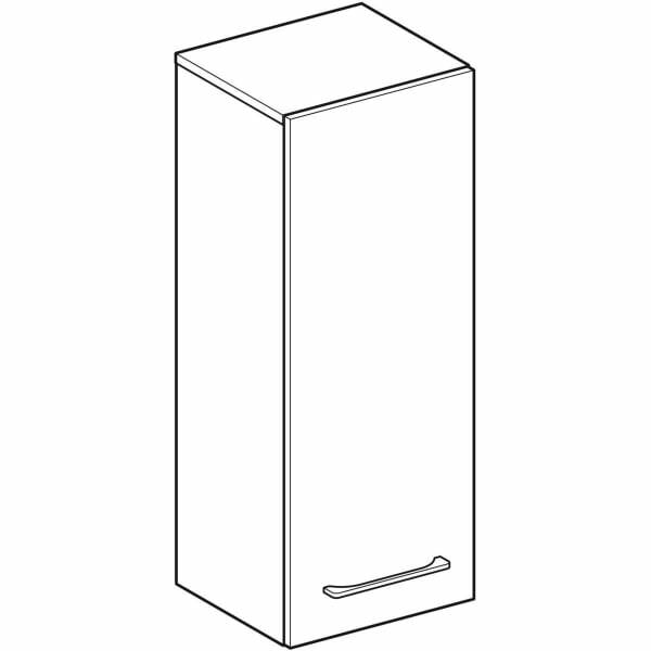 Шафка Geberit Selnova Square 501.276.00.1 33 см білий, фото 3