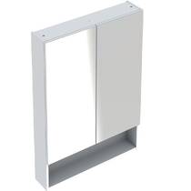 Зеркальный шкаф Geberit Selnova Square 501.264.00.1 60 см белый, фото №1