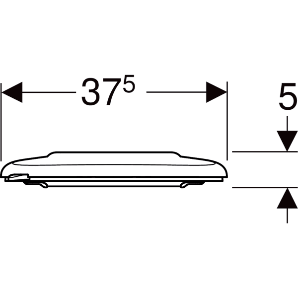 501.559.01.1 Selnova Comfort Дюропластове сидіння з кришкою для людей з обмеженими фізичними можливостями, Duroplast, колір білий (1 сорт)