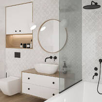 Декор Cersanit Glam Inserto Glossy 25x40 см, фото №3