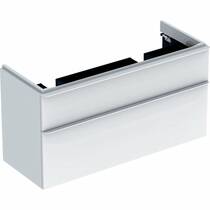 Тумба для раковини Geberit Smyle Square 500.356.00.1 для подвійної раковини 120 см білий, фото №1