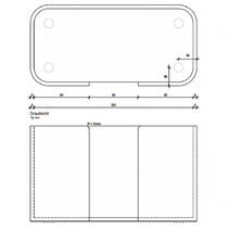 Тримач паперових рушників Decor Walther Stone SPTB 0974150 настільний, білий матовий, фото №2