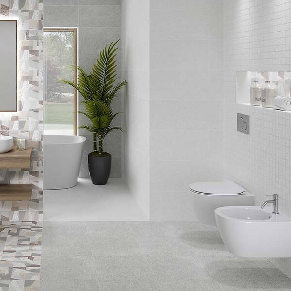ROVENA LIGHT GREY MOSAIC — фото 2
