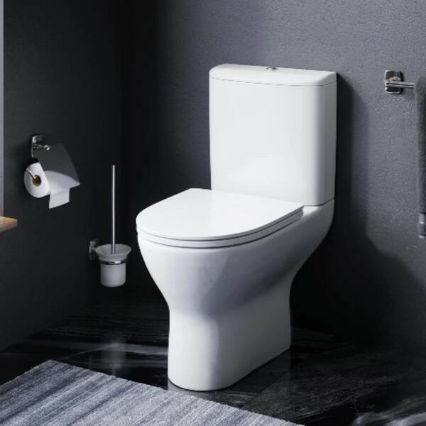 Унітаз-компакт Аm.Рm Like FlashClean C80A8700SC безобідковий з сидінням Soft Close, фото 2