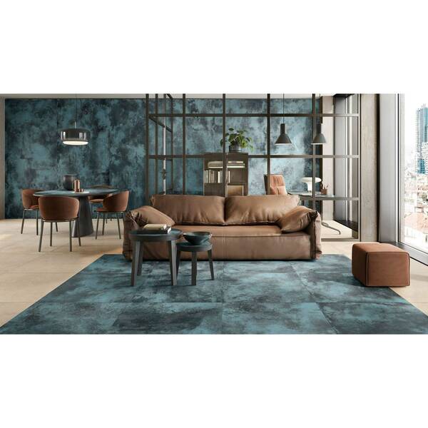 Керамограніт Caesar Alchemy Al.Navy 80 Rt 80x80 см, фото 2