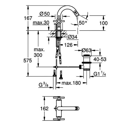 Смеситель для биде Grohe Atrio 24027003 хром, фото 2