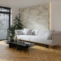Клинкер Cerrad Kamien Saltstone Bianco 14,8x30 см, фото №4