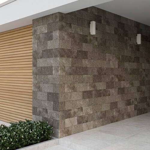 Клінкер Cerrad Kamien Saltstone Grafit 14,8x30 см, фото 4