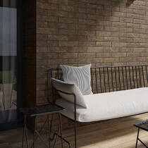 Клинкер Cerrad Kamien Rapid Brown 7,4x30 см, фото №4