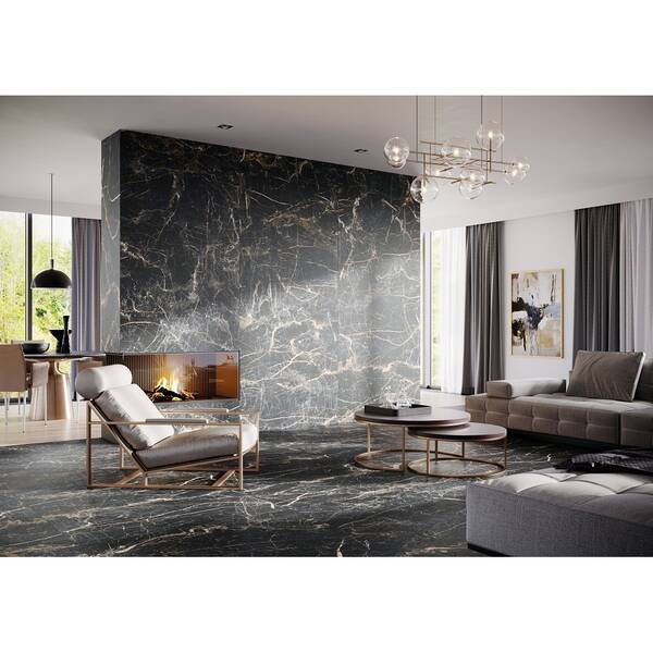 Керамограніт Cerrad Marquina Gres Gold Rect 119,7x119,7 см, фото 4