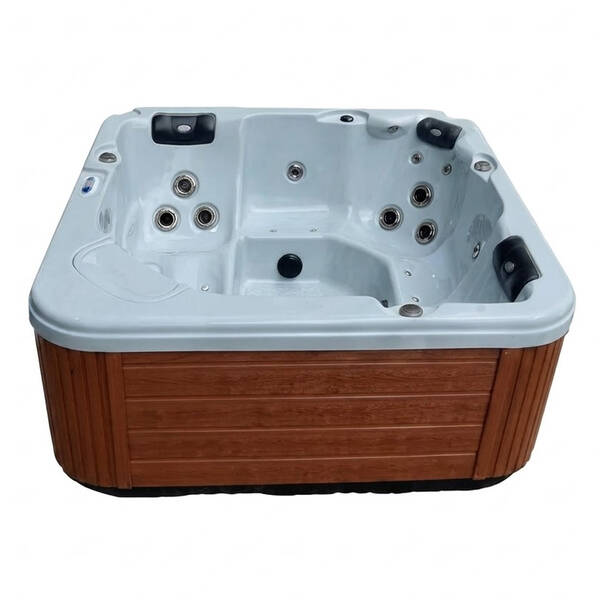 Мінібасейн Vagnerplast Premium VP7551C Silver Marble/Chocolate 830х2010х2030 см з термодахом, фото 2