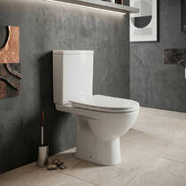 Унітаз-компакт Kolo Status 2395050UA із сидінням з дюропласту Soft close, Click2Clean, фото №1