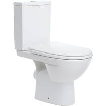 Унітаз-компакт Kolo Status 2395050UA із сидінням з дюропласту Soft close, Click2Clean, фото №2