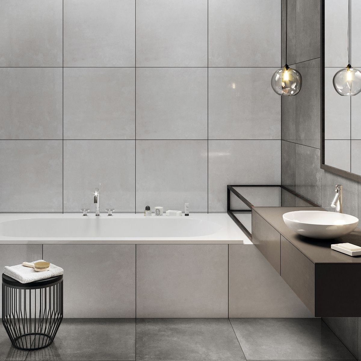 GRES SELLIA SILVER RECT (1 сорт)