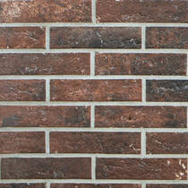 Керамограніт Rondine J85703 Bristol Umber  Brick Angola Incollato 12x25 см, фото №2
