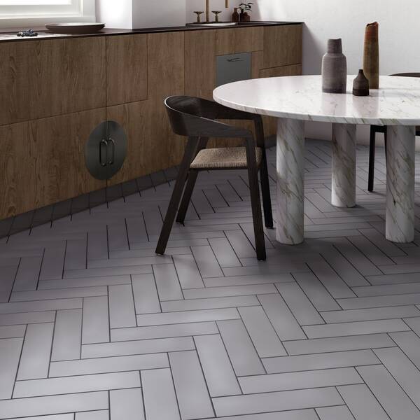 Керамограніт Equipe Ceramicas 25890 Stromboli Simply Grey 9,2x36,8 см, фото 2