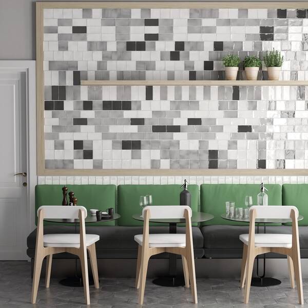 Плитка Equipe Ceramicas Manacor Black 26916 10x10 см, фото 3