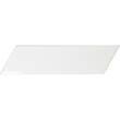 Плитка Equipe Ceramicas 23344 Chevron Wall White Left 18,6x5,2 см, фото 1