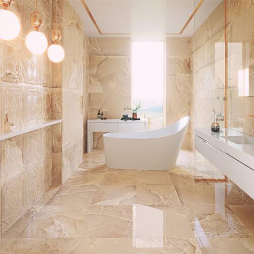 Керамограніт Aparici Magma Ivory Pulido 59,6x59,6 см, фото 2