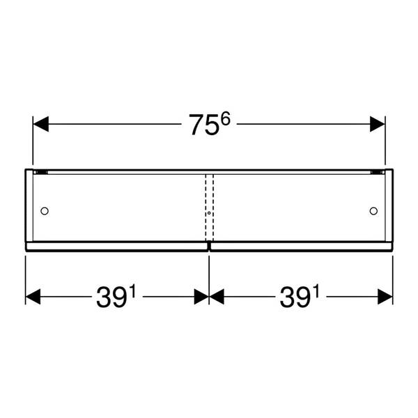 Дзеркальна шафа Geberit Selnova Square 501.271.00.1 788х850 мм, фото 2