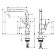 Змішувач для кухні Hansgrohe Talis 72840000, фото 2