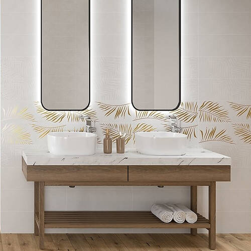 Плитка Opoczno Dixie White Satin 20x60 см, фото 3