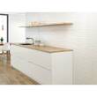 Плитка Baldocer Wellen Blanco Brillo Rect 30x90 см, фото 2