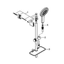 Душовий набір Grohe Rainshower SmartActive 26546000 хром, фото №3
