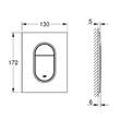 Клавіша змиву Grohe Arena Cosmopolitan 37624GL0 золото, фото 3