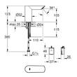 Змішувач для раковини Grohe Bau Cosmopolitan E 36452000 сенсорний, хром, фото 2