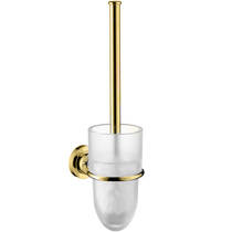 Щітка для унітазу Axor Citterio 41735250 з тримачем, золото матовий, фото №1