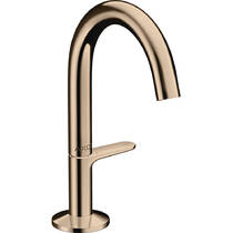 Змішувач для раковини Axor One 48010300 червоне золото полірований, фото №1