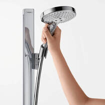 Душовий набір Hansgrohe Raindance Select S 120 3jet EcoSmart 27649400 хром, фото №4